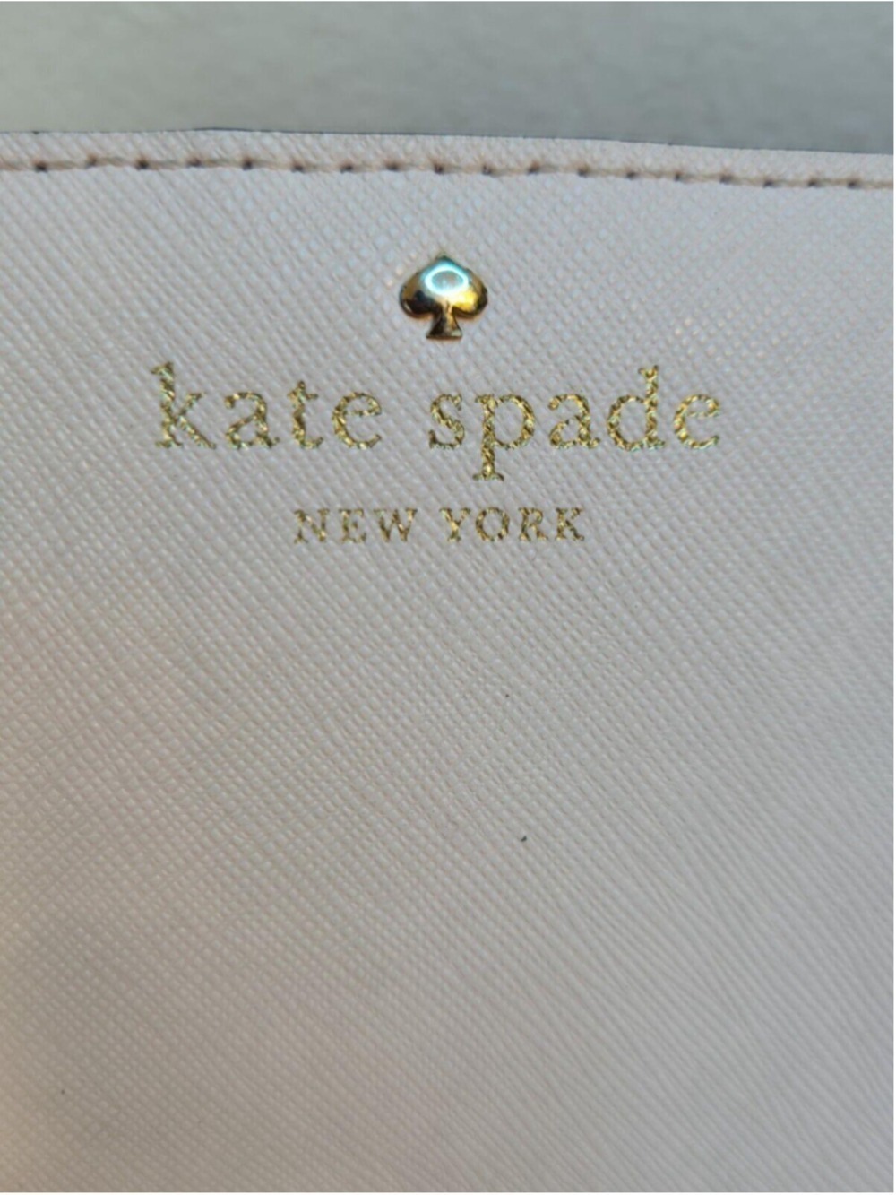 Kate Spade New York Staco Saffiano Leather Large Slum Bifold Blush - Picture 4 of 14